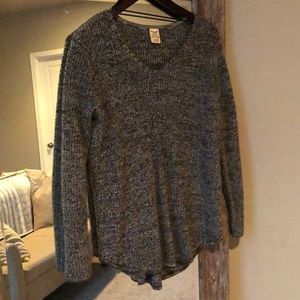 Black Knitted Sweater.